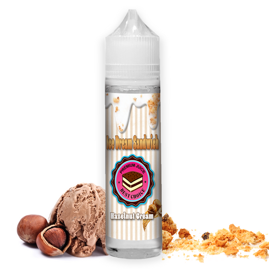 Ice dream Sandwich Hazelnut cream